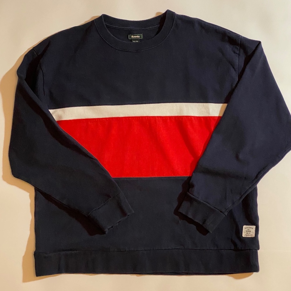 Roots Colour Block Sweatshirt